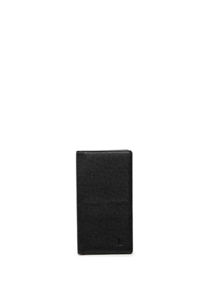 Louis Vuitton Pre-Owned 2002 Taiga Brazza Wallet long wallets - Black