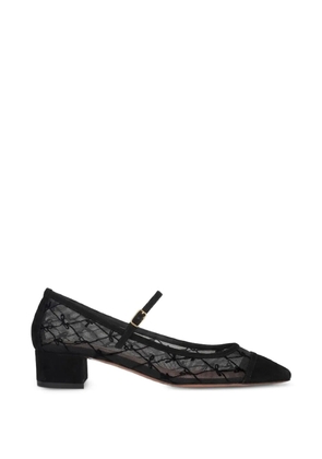 Aquazzura Mayor Mesh pumps - White