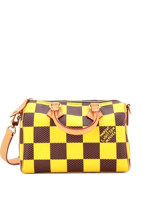 Louis Vuitton Pre-Owned Speedy Bandouliere Bag Damier Pop 25 satchel - Yellow
