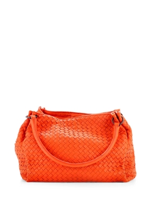 Bottega Veneta Pre-Owned Parachute Bag Intrecciato Nappa Large shoulder bag - Orange