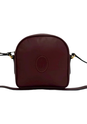 Cartier 2010-2026 Leather Must De Cartier crossbody bag - Red