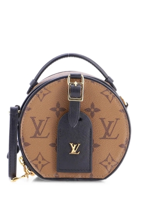 Louis Vuitton Pre-Owned Mini Boite Chapeau Bag Reverse Monogram Canvas crossbody bag - Brown