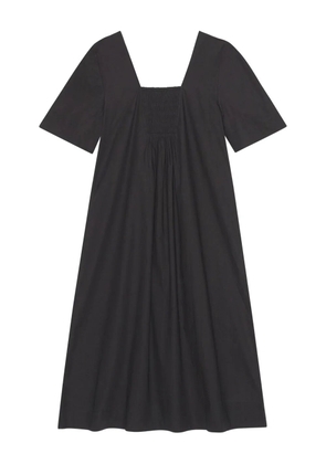 GANNI organic cotton dress - Black
