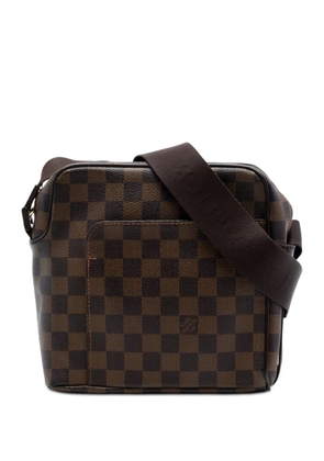 Louis Vuitton Pre-Owned 2005 Damier Ebene Olav PM crossbody bag - Brown
