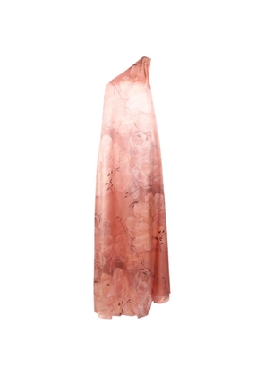 Kiton floral-print maxi dress - Pink