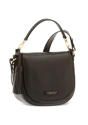 The Bridge Pearldistrict tassel-detail leather shoulder bag - Black