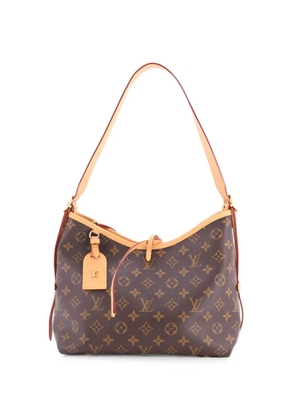 Louis Vuitton Pre-Owned CarryAll Monogram Canvas PM hobo bag - Brown
