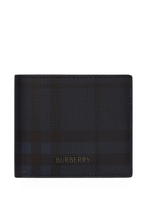 Burberry City Check bifold coin wallet - Black