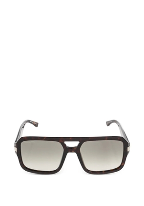 DSQUARED2 EYEWEAR tortoiseshell-effect square-frame sunglasses - Brown
