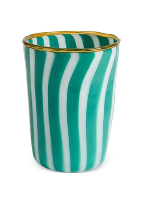 Lisa Corti Circus striped vase - Green