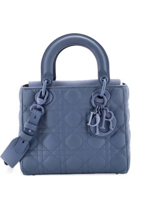 Christian Dior Pre-Owned Ultra Matte My ABCDior Lady Dior Bag Cannage Quilt Calfskin shoulder bag - Blue