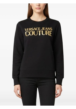 Versace Jeans Couture logo-print sweatshirt - Black
