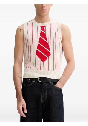 Kenzo Trompe L'œil sleeveless knitted vest - Neutrals