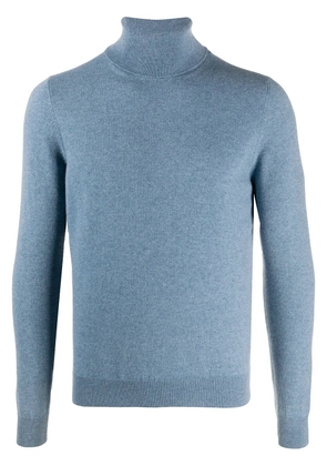 Malo roll neck jumper - Blue