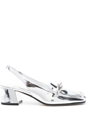 Jimmy Choo Diamond Tilda 45mm pumps - Silver