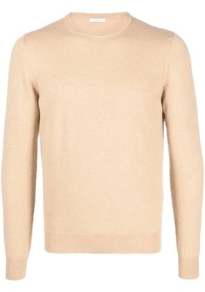 Malo crew-neck cashmere jumper - Brown