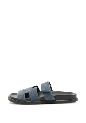 Hermès Pre-Owned Chypre sandals - Blue