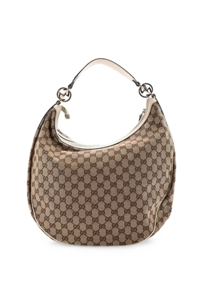 Gucci Pre-Owned Twins GG Canvas Large hobo bag - Neutrals