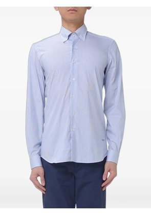 Fay striped button-down shirt - Blue