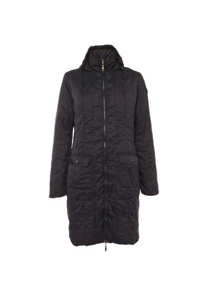 Emporio Armani Pre-Owned zip-up hooded coat - Black