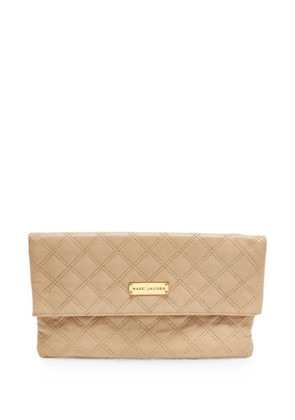 Marc Jacobs Vintage Eugenie quilted clutch bag - Neutrals