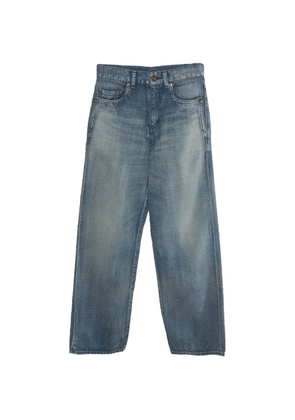 Saint Laurent Pre-Owned high-rise regular-fit jeans - Blue