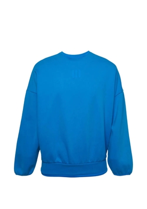 Fear Of God x Adidas logo-embellished sweatshirt - Blue