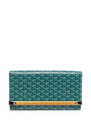 Goyard Pre-Owned 2012 Monte Carlo clutch bag - Green