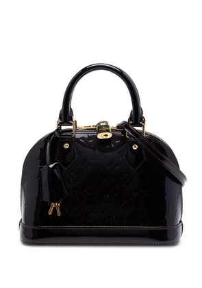 Louis Vuitton Pre-Owned 2014 Monogram Vernis Alma BB satchel - Purple