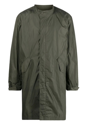 Officine Generale front-pocketed raincoat - Green