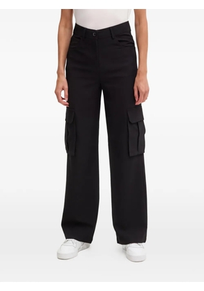 Sisley cargo-pocket trousers - Black