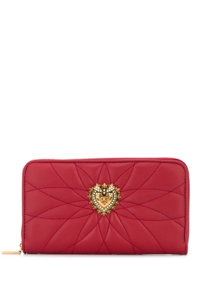 Dolce & Gabbana Devotion leather wallet - Red