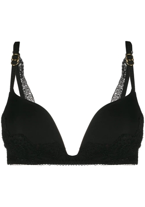 Stella McCartney lace-trim padded bra - Black