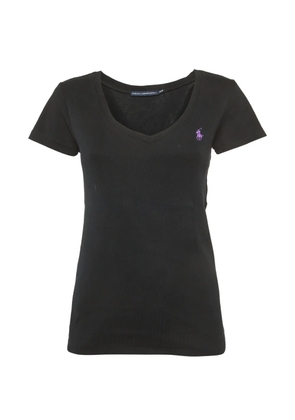 Ralph Lauren Vintage V-neck jersey T-shirt - Black