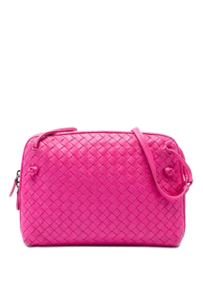 Bottega Veneta Pre-Owned 2012-2026 Nappa Intrecciato Nodini crossbody bag - Pink