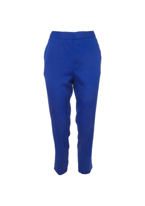 Roberto Cavalli Vintage elasticated-waisted slim-fit trousers - Blue