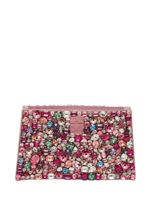 3.1 Phillip Lim LeBag Rose Treasure crystal-embellished bag cover - Pink