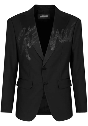 DSQUARED2 London single-breasted blazer - Black