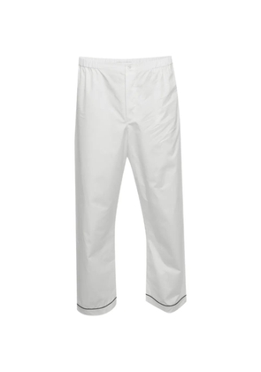 Prada Pre-Owned elasticated-waist pajama pants - White