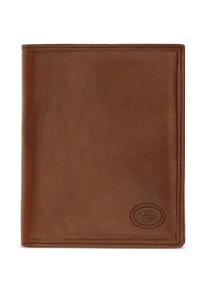 The Bridge logo-debossed leather wallet - Brown