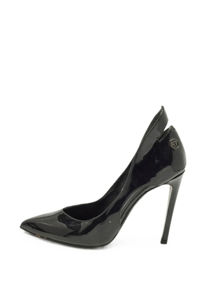 Philipp Plein cut-out pointed-toe pumps - Black