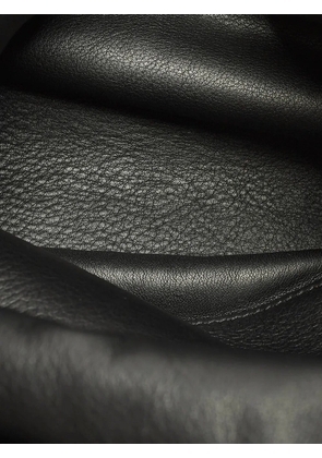 Proenza Schouler Lunch faux-shearling clutch bag - Black