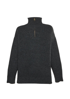 Nanushka Zed oversized high-neck sweater - Grey