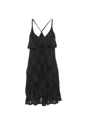 Emporio Armani Pre-Owned flared mini dress - Black