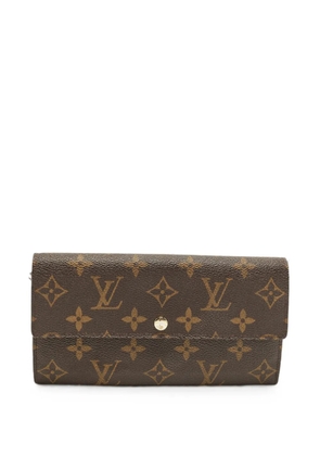 Louis Vuitton Pre-Owned 2007 Sarah monogram wallet - Brown