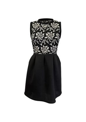 SANDRO 2021 guipure lace mini dress - Black