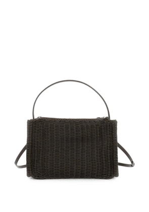 JW Anderson woven leather tote bag - Brown