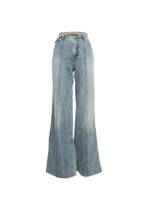 ZIMMERMANN wide-leg jeans - Blue