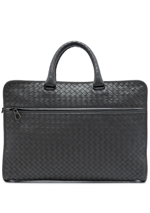 Bottega Veneta Pre-Owned 2012-2026 Nappa Intrecciato business bag - Grey