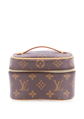 Louis Vuitton Pre-Owned Nice Vanity Case Monogram Canvas Nano pouch - Brown